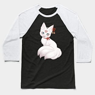 Kitsune fox Baseball T-Shirt